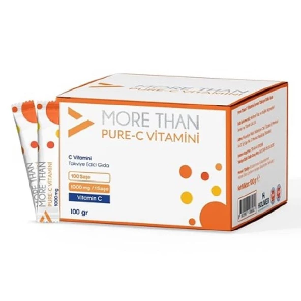 More Than Pure C 1000 mg 100 Saşe ürün görseli 1
