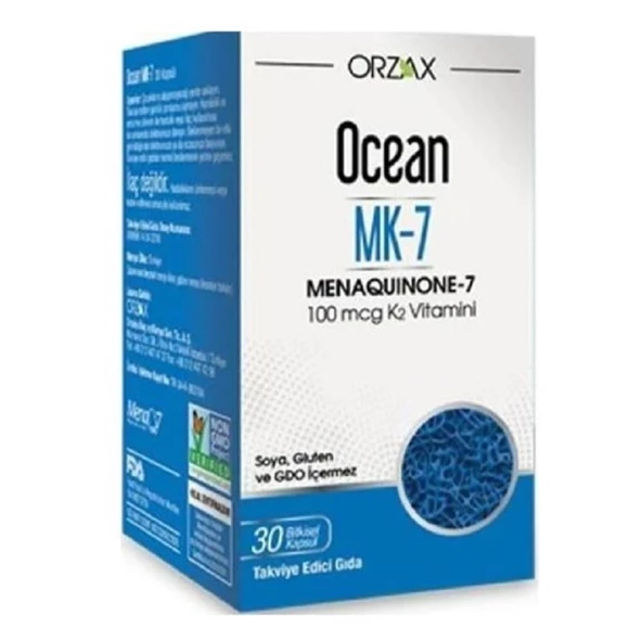Ocean MK-7 100 mcg Vitamin K2 30 Kapsül ürün görseli 1