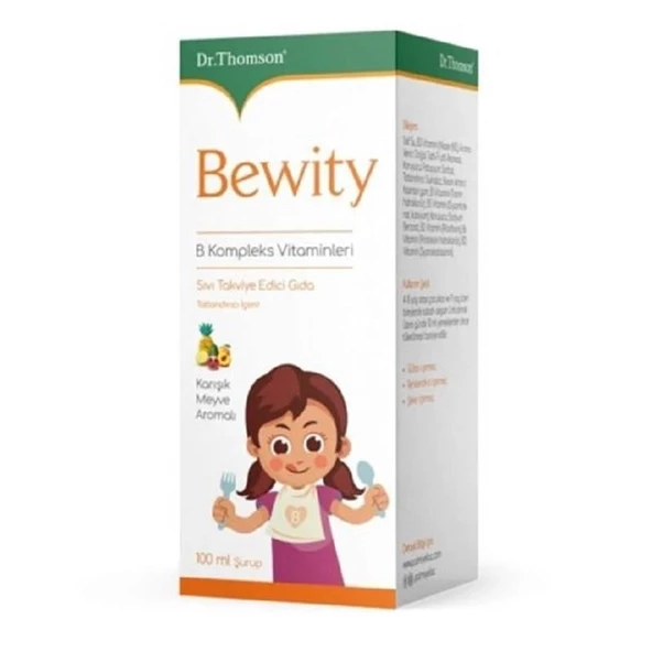 Dr. Thomson Bewity B Kompleks Vitamin Şurup 100 ml ürün görseli 1