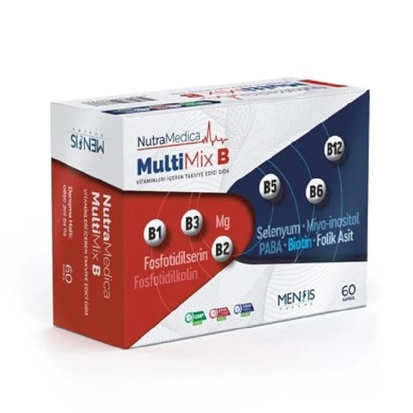 Nutramedica Multimix B 60 Kapsül ürün görseli 1