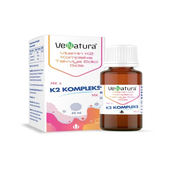 Venatura Vitamin K2 Kompleks Damla 20 ml ürün görseli 1