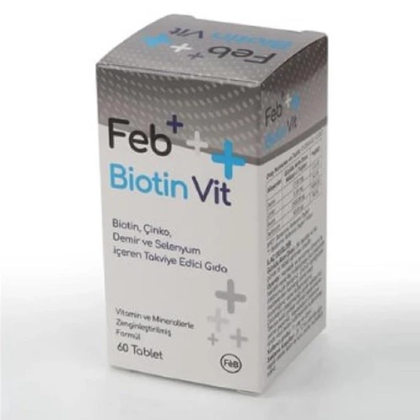 Feb Biotin Vit 60 Tablet ürün görseli 1