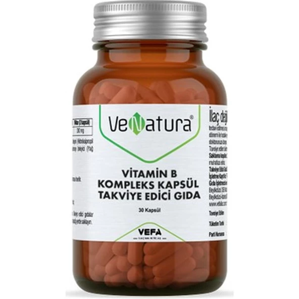 Venatura Vitamin B Kompleks 30 Kapsül ürün görseli 1