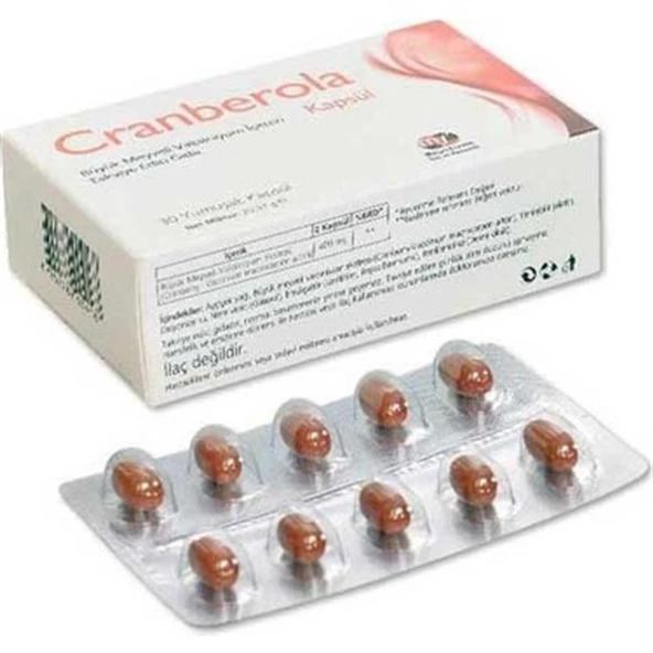 Cranberola 30 Kapsül ürün görseli 1
