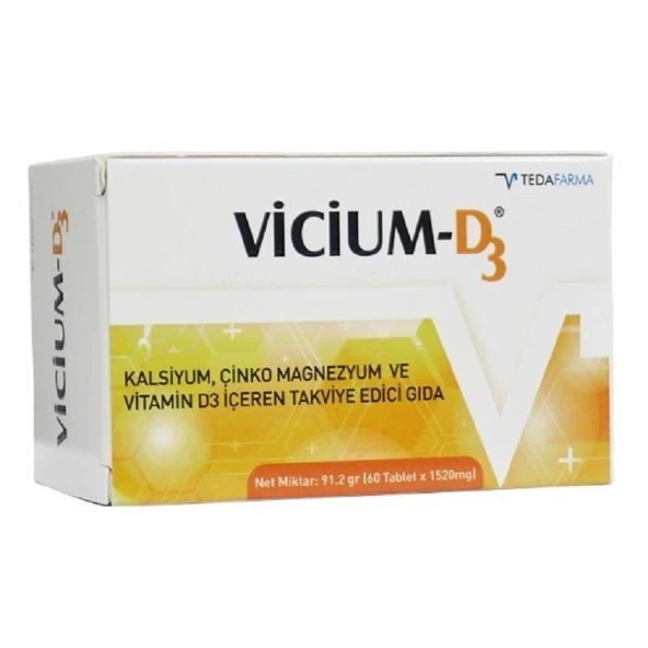 Vicium-D3 60 Tablet ürün görseli 1