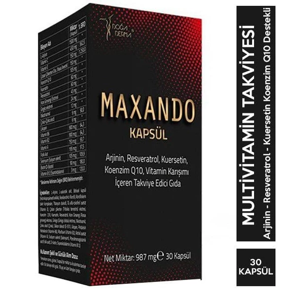 Maxando 30 Kapsül ürün görseli 1