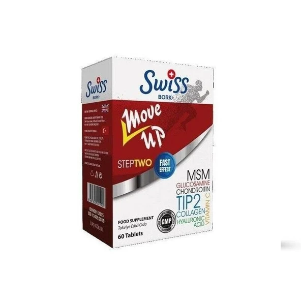 Swiss Bork Move Up Step2 Glocosam 60 Tablet ürün görseli 1
