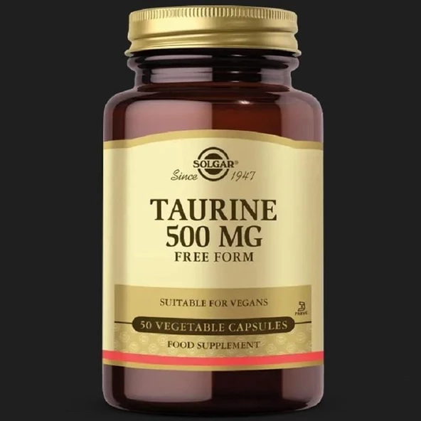 Solgar Taurine 500 mg 50 Kapsül - Resim 2