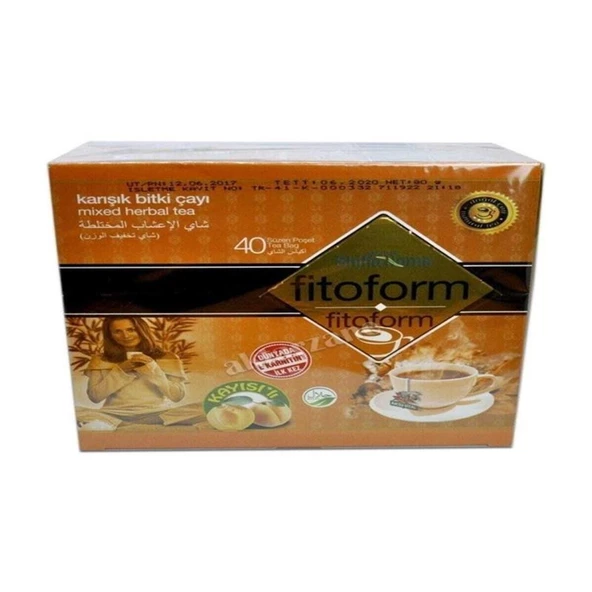 Aksu Vital Shiffa Home Fitoform Kayısılı Çay 2 gr x 40 Poşet ürün görseli 1