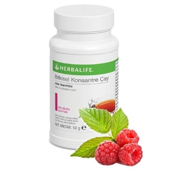 Herbalife Bitkisel Konsantre Çay Ahududu Aromalı 50 gr ürün görseli 1