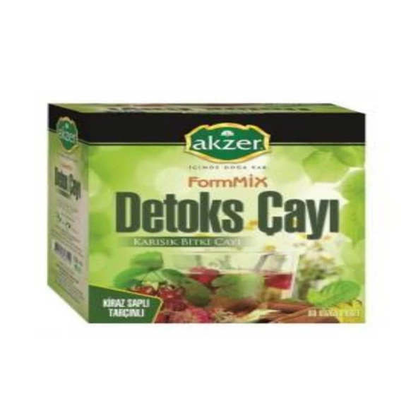 Akzer For Mix Detoks Çayı 60'lı Süzen Poşet ürün görseli 1
