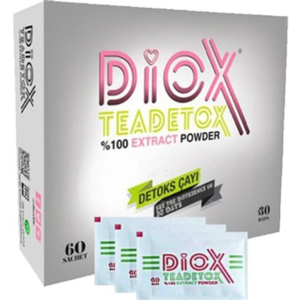 Diox Detoks Form Çayı 60'lı ürün görseli 1