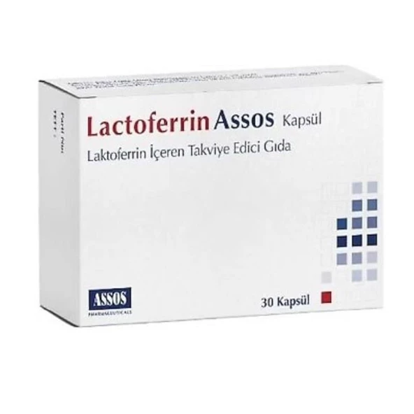 Lactoferrin Assos 30 Kapsül ürün görseli 1