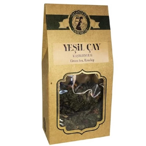 Pharmatea Yeşil Çay - Kuşburnulu 100 gr ürün görseli 1