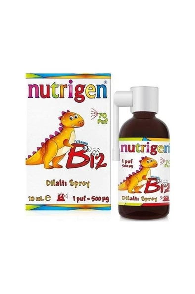 Nutrigen Vitamin B12 Sprey ürün görseli 1