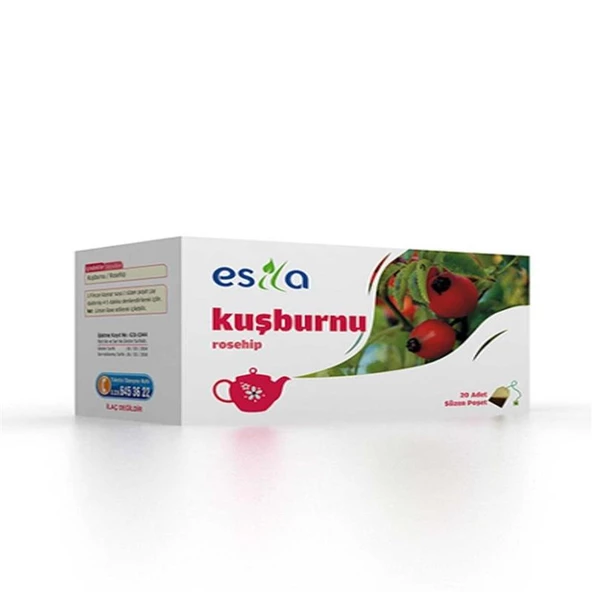 Esila Kuşburnu Çayı Süzen Poşet 20'li ürün görseli 1