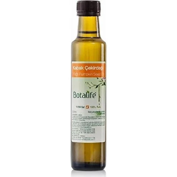 Botalife Kabak Çekirdeği Yağı 250 ml ürün görseli 1