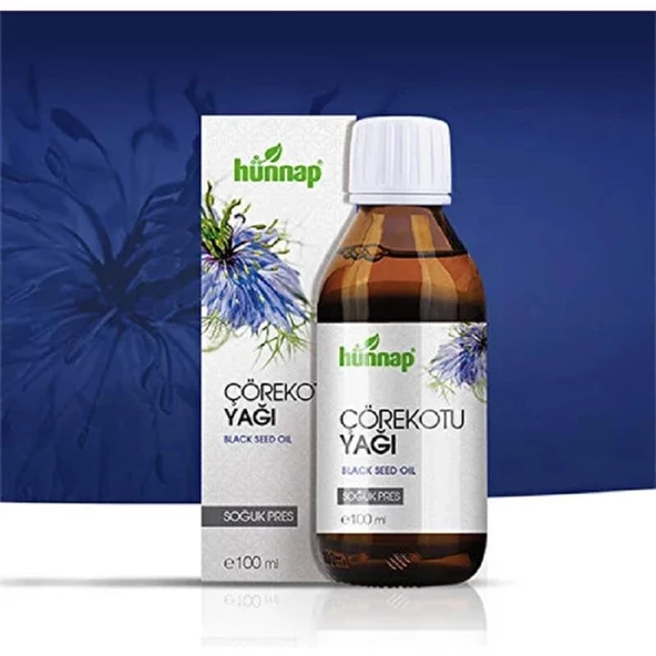 Hünnap Çörek Otu Yağı Soğuk Pres 100 ml ürün görseli 1