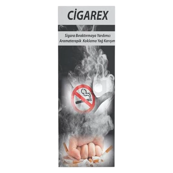 Cigarex Sigara Bırakmaya Yardımcı Aromaterapik Koklama Yağ Karışımı 20 ml ürün görseli 1