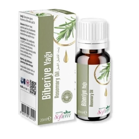 Softem Biberiye Yağı 20 ml ürün görseli 1
