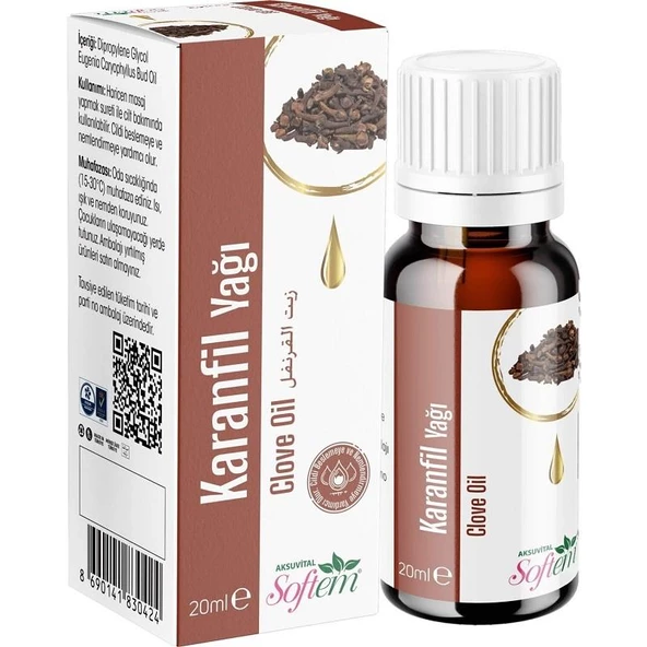 Softem Karanfil Yağı 20 ml ürün görseli 1