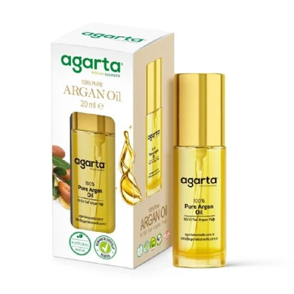 Agarta Doğal Saf Argan Yağı 20 ml ürün görseli 1