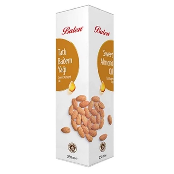 Balen Tatlı Badem Yağı (Soğuk Pres) 250 ml ürün görseli 1