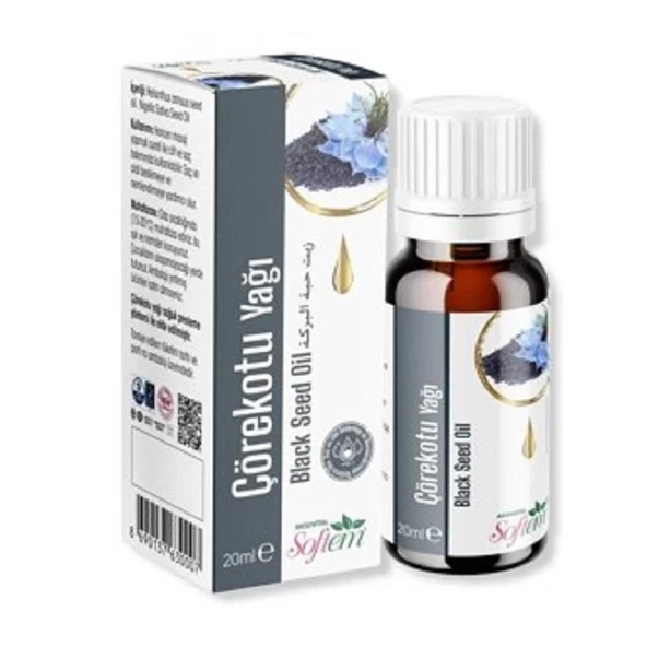 Softem Çörekotu Yağı 20 ml ürün görseli 1