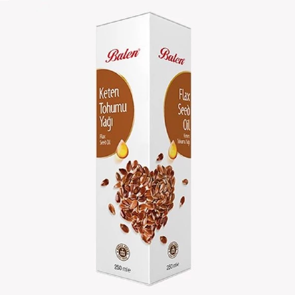 Balen Keten Tohumu Yağı (Soğuk Pres) 250 ml ürün görseli 1