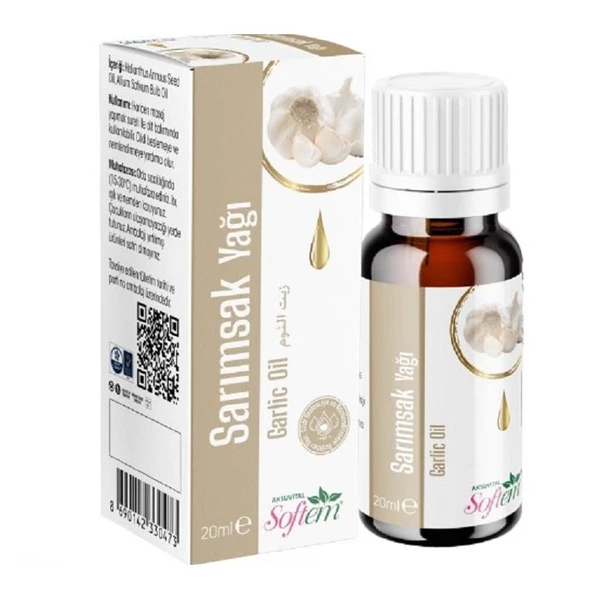 Softem Sarımsak Yağı 20 ml ürün görseli 1