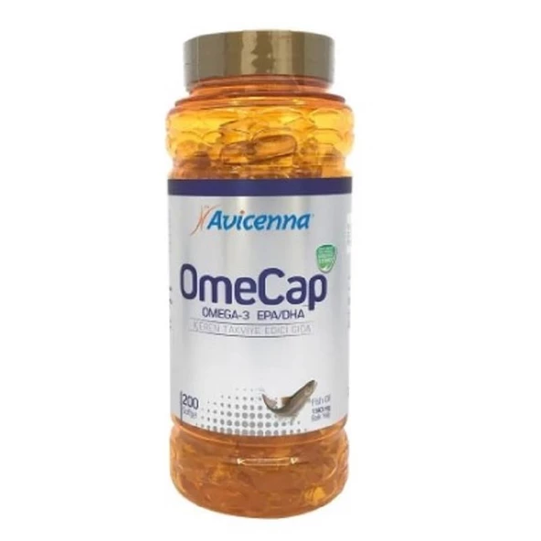 Avicenna Omecap Omega 3 200 Kapsül ürün görseli 1