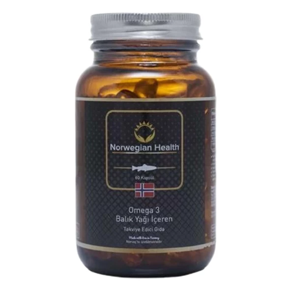 Norwegian Health Omega-3 60 Kapsül ürün görseli 1