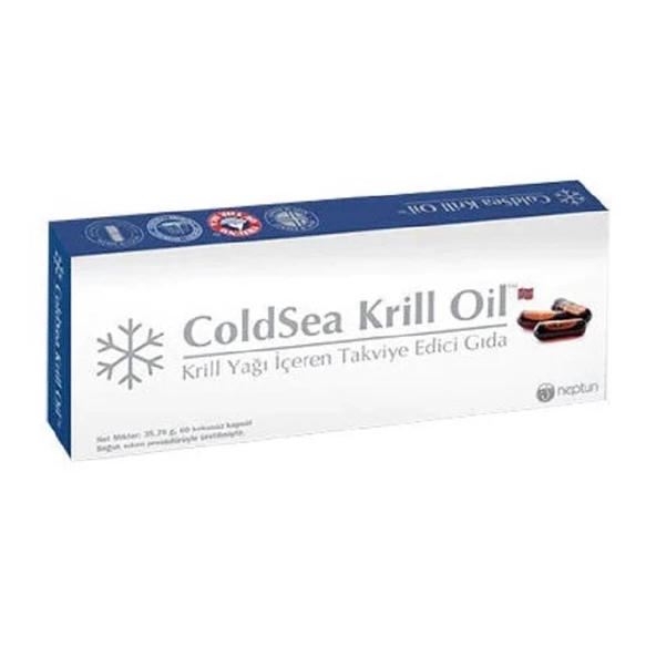 ColdSea Krill Oil Omega-3 60 Kapsül ürün görseli 1