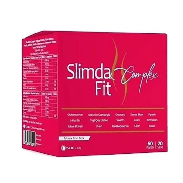 Slimda Fit Complex 60 Kapsül 20 Saşe ürün görseli 1