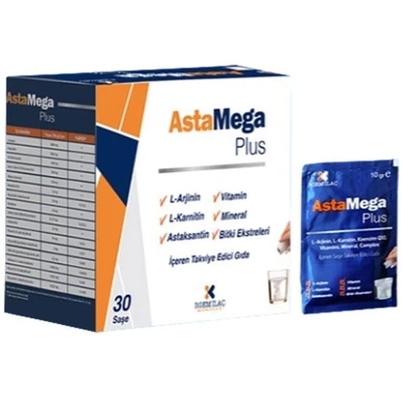 Astamega Plus 30 Saşe ürün görseli 1