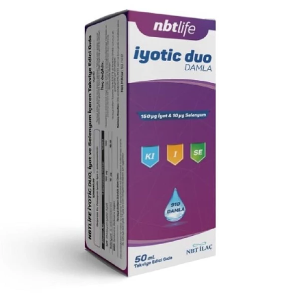 Nbt Life İyotic Duo Damla 50 ml ürün görseli 1