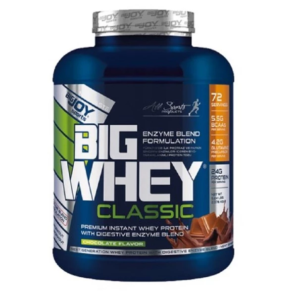 BigJoy Sports Bigwhey Protein Classic Çikolata 2376 gr ürün görseli 1