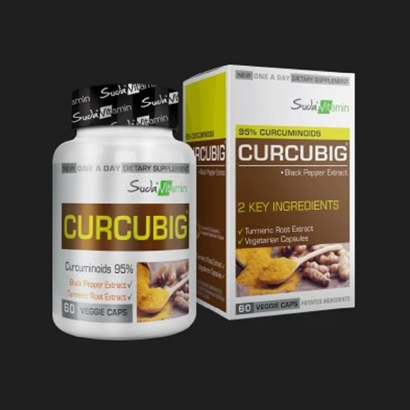 Suda Vitamin Curcubig 60 Kapsül ürün görseli 1