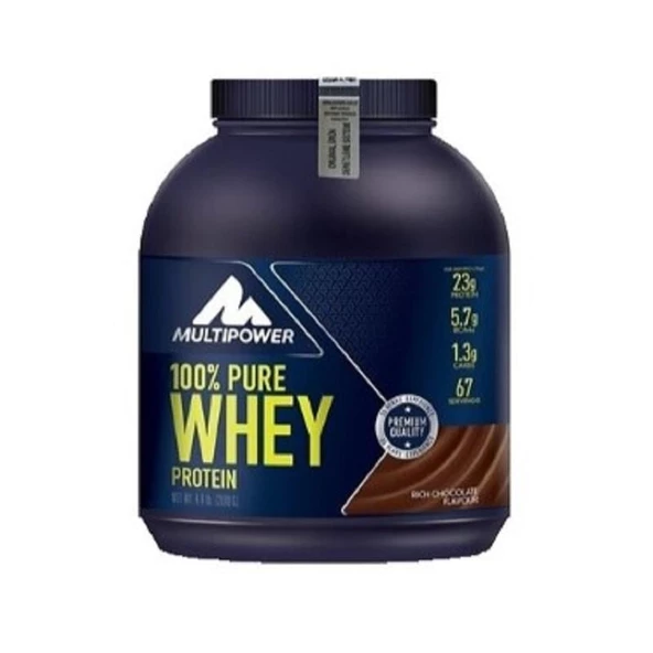 Multipower 100% Pure Whey Protein Çikolata 2000 gr ürün görseli 1