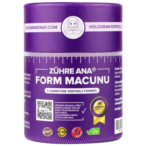 Zühre Ana L-Carnitine Destekli Form Macunu 240 ml ürün görseli 1