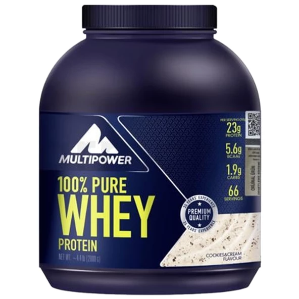 Multipower %100 Pure Whey Protein Kurabiye 2000 gr ürün görseli 1