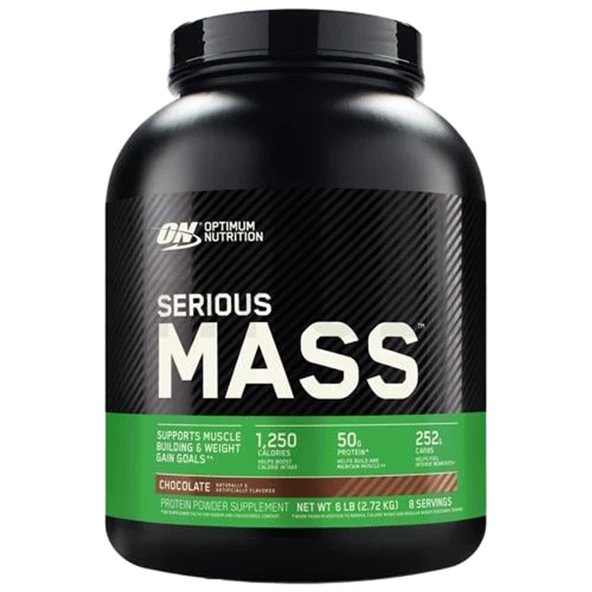 Optimum Nutrition Serious Mass Çikolata Aromalı 2,73 kg ürün görseli 1