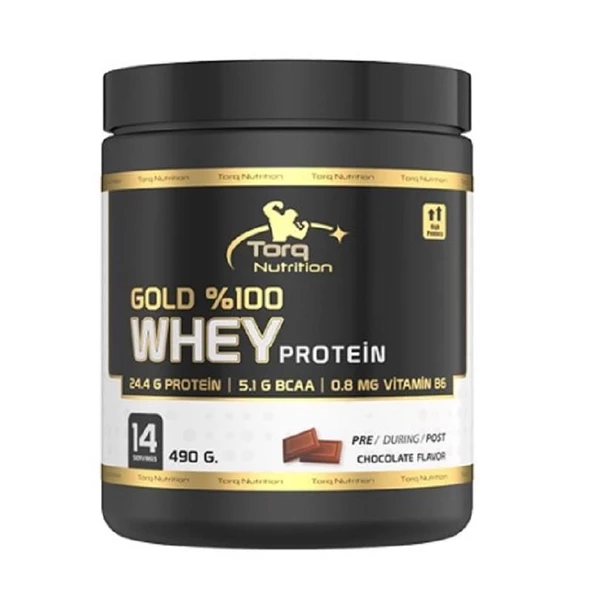 Torq Nutrition Gold Whey Protein Çikolata Aromalı 490 gr ürün görseli 1