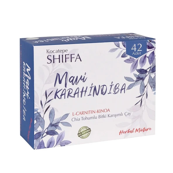 Kocatepe Shiffa Baharat L-Karnitin & Kinoa ve Chia Tohumlu Mavi Karahindiba Zayıflama Çayı 2.5 gr 42'li ürün görseli 1