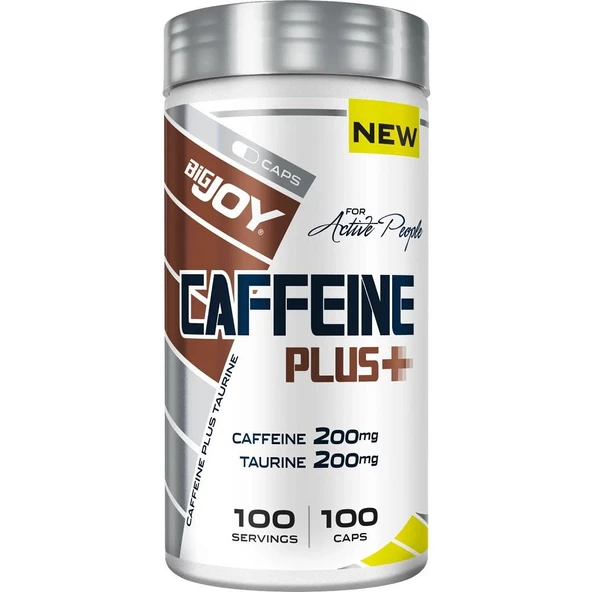 BigJoy Sports Caffeine Plus 100 Kapsül ürün görseli 1