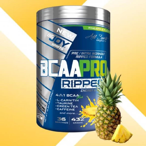 BigJoy Sports BCAA Pro Ripped Ananas 432 gr ürün görseli 1