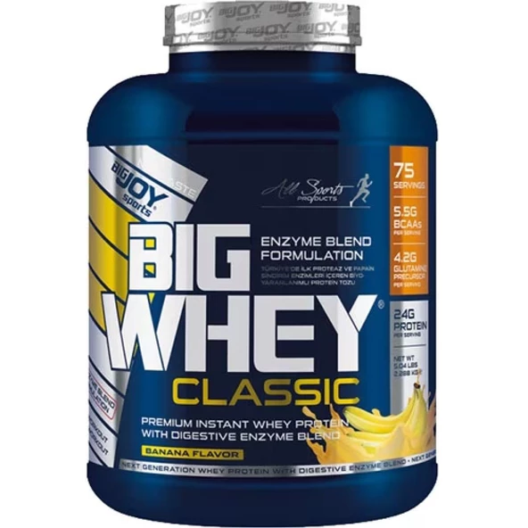 BigJoy Sports Bigwhey Protein Classic Muzlu 2288 gr ürün görseli 1