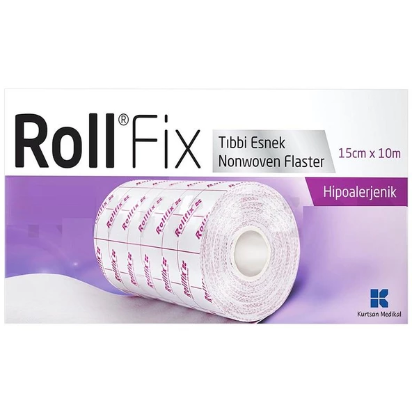 Roll Fix Tıbbi Esnek Flaster 15cm x 10m ürün görseli 1