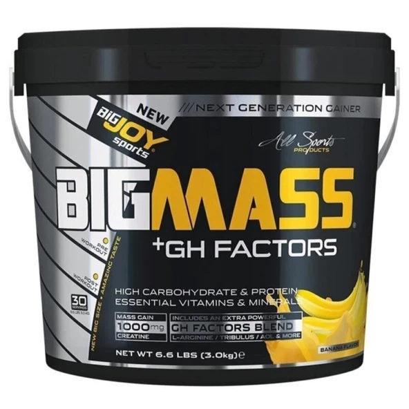 BigJoy Sports Bigmass GH+ Factors Muzlu 3000 gr ürün görseli 1
