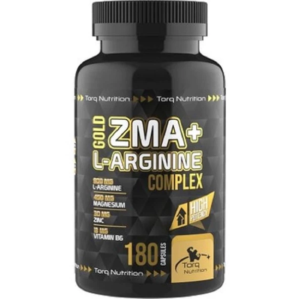 Torq Nutrition Gold ZMA + L-Arginine Complex 180 Kapsül ürün görseli 1